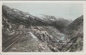 Vtg Dead Horse Gulch White Pass Yukon Route Canada RPPC Real Photo Postcard - Picture 1 of 2