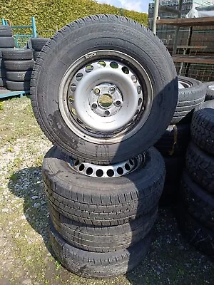 Orig. VW Crafter 2N Allwetterräder 205/75R16C 113/111R DOT 2018 2N0601027L - Bild 1 von 4