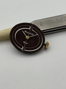 Bulova dior 58d rare movement movimento - Imagen 1 de 4