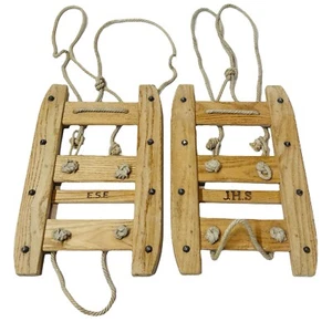 Vintage WW2 Era Swiss Military Mountain Troop Snowshoes Railroad 1940’s - Picture 1 of 21