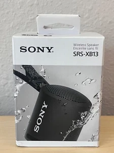 Sony SRS-XB13 Portable Waterproof Bluetooth Speaker Black SRS-XB13 - BRAND NEW - Picture 1 of 5