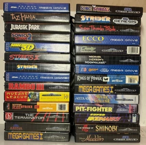 Sega Mega Drive Games - Various Titles - Multi Listing - Fun - Picture 1 of 16