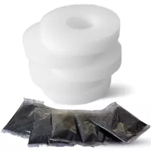 5 x COMPATIBLE WITH BiORB FILTER SERVICE KIT REFILL BIUBE LIFE REPLACEMENT - Picture 1 of 4