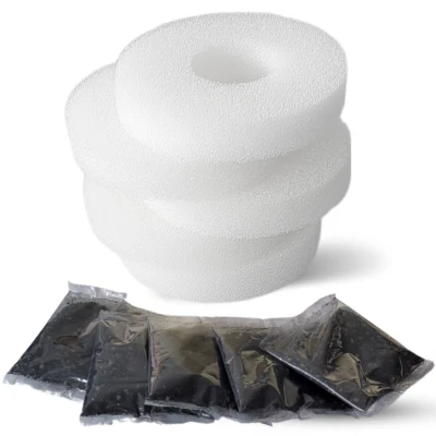 FINEST-FILTERS 5 x COMPATIBLE WITH BiORB FILTER SERVICE KIT REFILL BIUBE LIFE REPLACEMENT