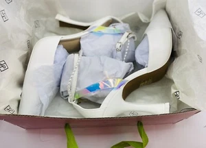 Call It Spring Brand Women's High Heel Pumps 'Sparkling' - White - Size 7.5 US - Picture 1 of 19