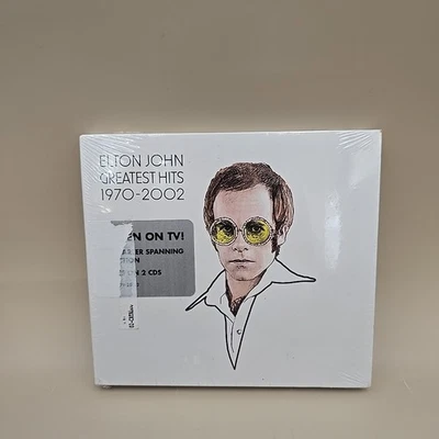 Elton John : Greatest Hits 2 CD Set 1970-2002 Brand New Sealed 2002 Universal - Image 1 of 4