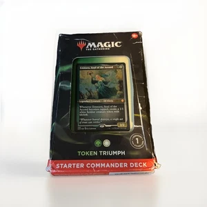 Magic Starter Commander Deck - Token Triumph (Emmara) - Sealed - Box Damage - Picture 1 of 5