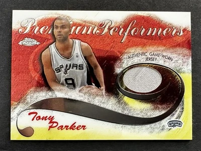2005-06 Topps Chrome - Premium Performers Tony Parker #PP-TP/400 (MEM) Foto 1 de 2