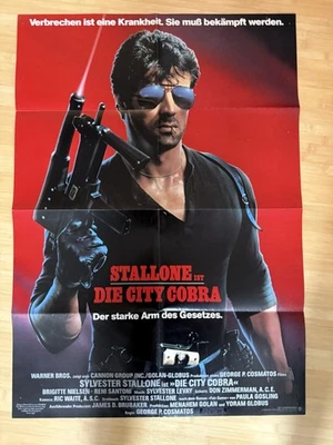 Die City Cobra Kinoplakat Poster A1, Sylvester Stallone, Brigitte Nielsen - Bild 1 von 4