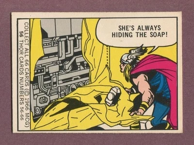 Donruss Marvel Super Heroes 1966 - Thor #56 - su aparición de Thor - ex (C1) Foto 1 de 2