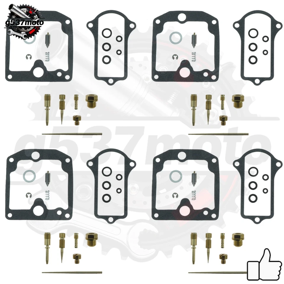 4Sets Carbureto Rebuild Repair Kit For Suzuki GS550 GS-550 GS 550 550E GS550E-US - Image 1 of 4