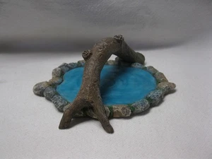 Fairy Garden Log  Bridge & Pond by Top Collection - Picture 1 of 7