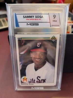 1990 Upper Deck - #17 Sammy Sosa (RC) TARJETA DE ERROR incorrecto Foto 1 de 2