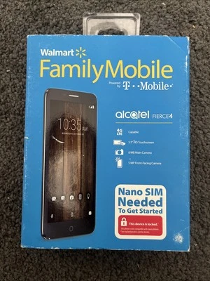 Alcatel Fierce 4 4G LTE 5.5" 16GB SmartPhone PREPAID for 'Walmart Family Mobile' - Image 1 of 4