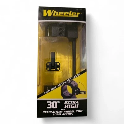 Wheeler Scope Mount 20 MOA w/ Flip Level for REMINGTON 700 Long Action 30mm High - Image 1 of 4