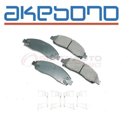 Akebono Pro-ACT Front Disc Brake Pad Set for 2006 Isuzu i-280 - Braking by - Imagem 1 de 4