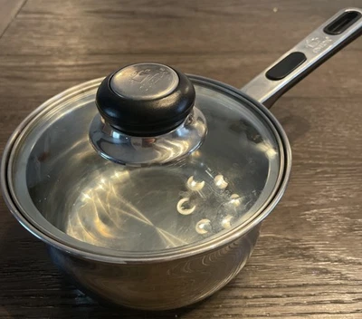 ONEIDA OLLA DE ACERO INOXIDABLE INMACULADA 18/10 CON TAPA --1 CUARTO Foto 1 de 4