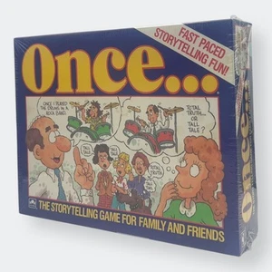 Once...Storytelling Board Game [Golden, Pizazz] - Vintage 1987 - New & Sealed - Picture 1 of 16
