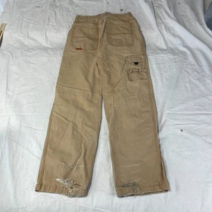 Pantalones de Colección JNCO Para Hombres 34x34 Marrón Hecho en EE. UU. Caqui Ropa de Trabajo Sueltos Patinador Años 90 - Imagen 1 de 17