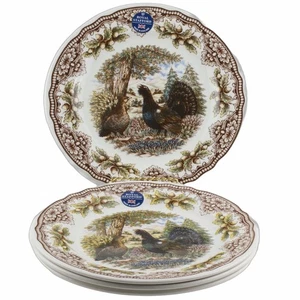 Royal Stafford Vogelhuhn Thanksgiving Speiseteller 4er Set - Bild 1 von 3