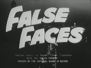 FALSE FACES (1943) DVD STANLEY RIDGES, VEDA ANN BORG - Picture 1 of 1