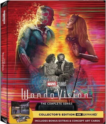 WandaVision: The Complete Series (Steelbook) [New 4K UHD Blu-ray] Steelbook - Image 1 of 1