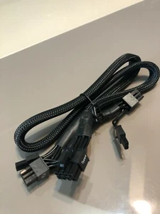Corsair TYPE 4 3 8 Pin To 2X8 Pin PCIE VGA Cable for corsair SF AXI PLATINUM - Picture 1 of 2
