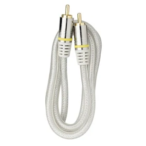 Cable RCA único Skywalker Signature Series HQ Premium (3 pies, transparente) - Imagen 1 de 6