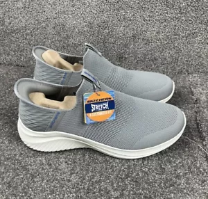 Skechers Ultra Flex 3.0 Smooth Step Mens US 11 Grey Slip Ins Walking Shoes - Picture 1 of 11