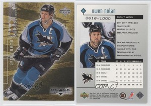 1998-99 Upper Deck Black Diamond Triple Diamond /1000 Owen Nolan #75