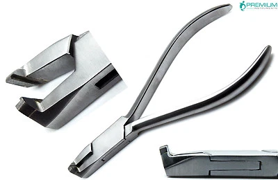 Alicates de extremo de sujeción de seguridad distal de ortodoncia dental cortadores de alambre instrumentos de punta TC Foto 1 de 4