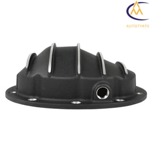 For GM Differential Cover DIff 10 Bolt Cast 8.5" & 8.6" Ring Gear Aluminum Black - Picture 1 of 12