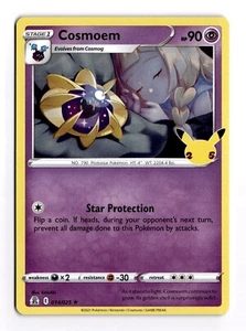Cosmoem 014/025 Celebrazioni Holo Foil 2021 Collezione Pokemon TCG Card LP/NM - Foto 1 di 2