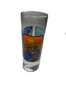 Van Gogh Vodka Martini- Tall Shot Glass Collectible Glass - Picture 1 of 8