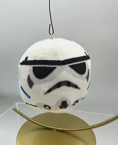 Star Wars Hallmark Fluffballs Stormtrooper Plush Holiday Ornament Used - Picture 1 of 4