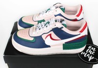 Nike Air Force 1 AF1 W Shadow Pastel Blue Pink Ghost UK 3 4 5 6 7 8 9 US  New | eBay
