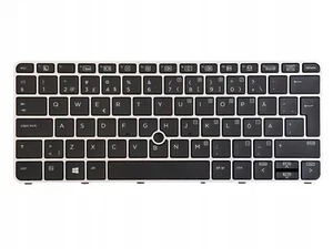 KLAWIATURA HP ELITEBOOK 820 G3 725 G3 820 G4 725 PODŚWIETLANA ORYGINALNA SZWEDZKA/FINLANDIA - Zdjęcie 1 z 2