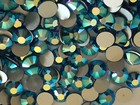 1440 PCS SS20 FLATBACK CZECH PRECIOSA VIVA12 SAPPHIRE AB SILVER FOILED