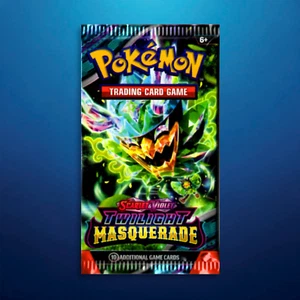 Pokémon Scarlet & Violet Twilight Masquerade Booster Pack – Neu & OVP – Englisch - Bild 1 von 10
