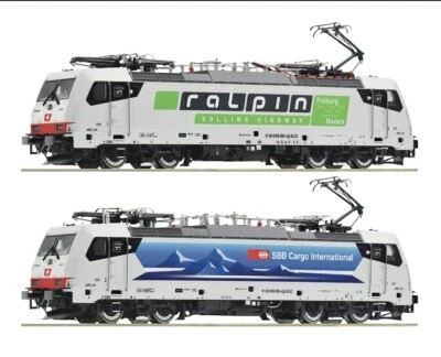 Roco SBB Ralpin BR 186 E-Lok 70733 Spur HO DCC Sound - Bild 1 von 4