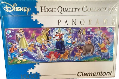 Clementoni 1000pc Disney: Disney Mickey The Wizard 2008 jigsaw puzzle Rare - Image 1 of 2