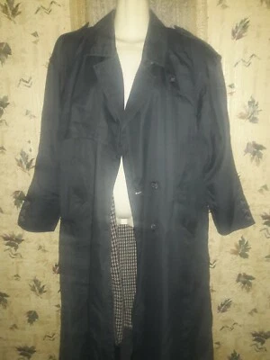 Gabardina Fleet Street azul marino talla 8 con forro de cremallera Foto 1 de 4