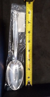 Cuchara para servir Copenhagen by Manchester de plata de ley 8" Foto 1 de 4