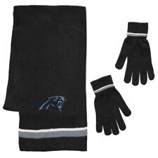 NFL Carolina Panthers Chenille Scarf & Glove Set