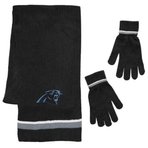 NFL Carolina Panthers Chenille Scarf & Glove Set - Picture 1 of 1