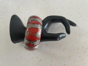 French plastic acrylic Chunky Bangle - Picture 1 of 8
