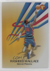 2004-05 Topps Pristine Gold Refractor /27 Rasheed Wallace #80