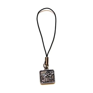 Bijou accessoire de tel portable GSM SAC MP3 / Breloque MAISON ARBRE / Dragonne - Photo 1 sur 1