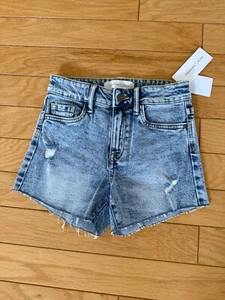 Treasure & Bond shorts Denim Jeans kids girls size 12 new with tags - Picture 1 of 3