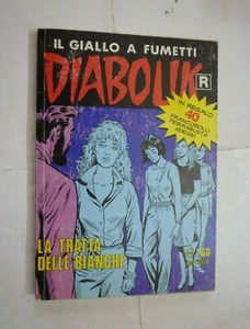 DIABOLIK R nr 494 ristampa costola bianca ASTORINA con 40 FRANCOBOLLI - Picture 1 of 4